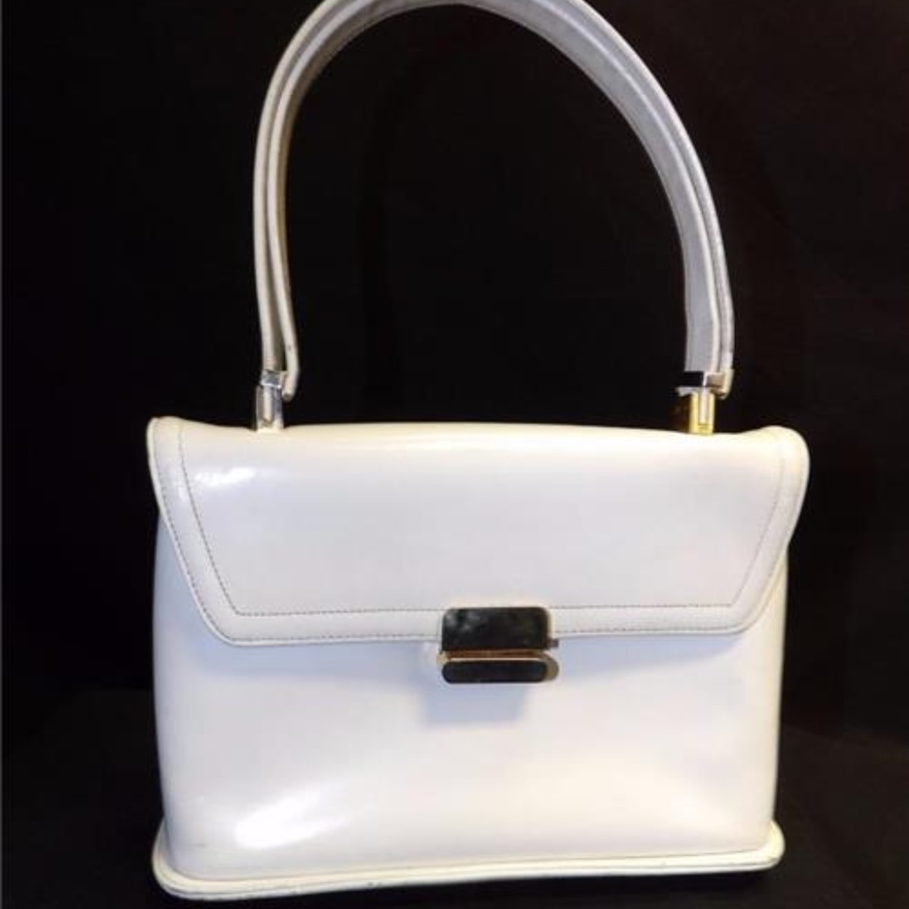 KORET Vintage PURSE HAND BAG White Coin Purse